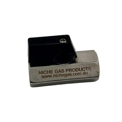 1/4 NPT F-F BALL VALVE BLACK KNOB