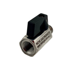 1/4 NPT M-F BALL VALVE BLACK KNOB
