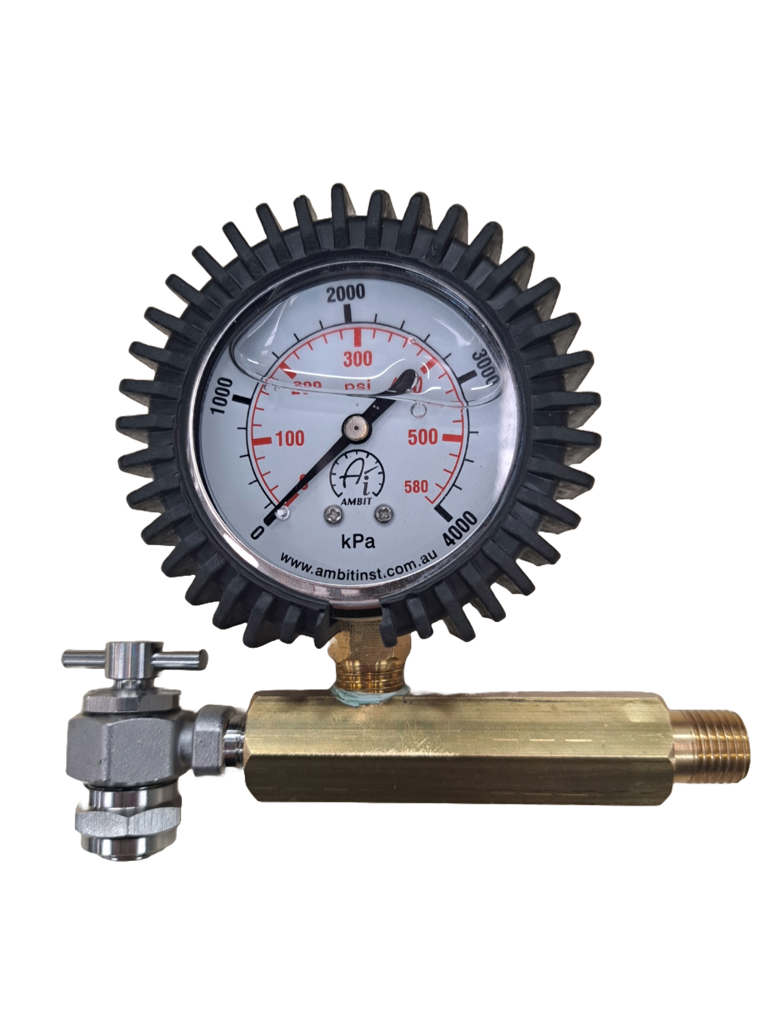 Nitrogen N2 Shock Filling Kit. No Loss chuck. 500psi TurboTorch regulator