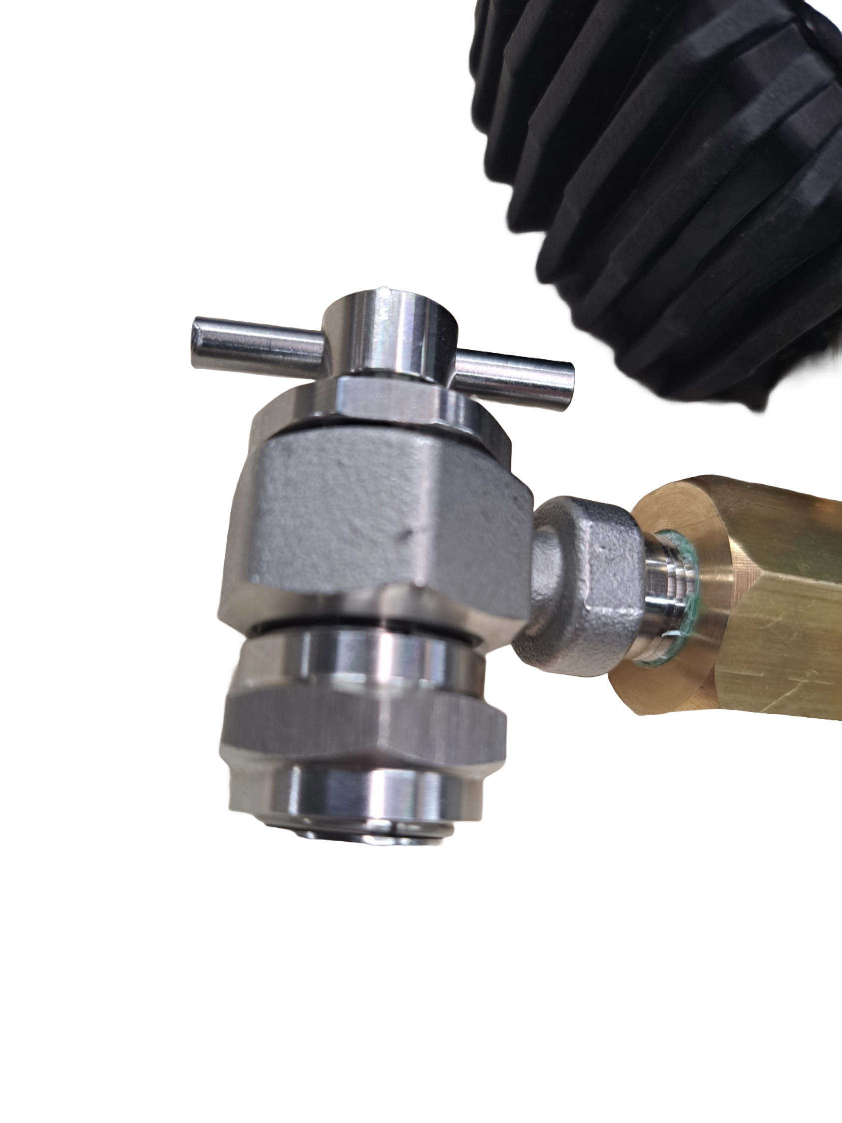 Nitrogen N2 Shock Filling Kit. No Loss chuck. 500psi TurboTorch regulator