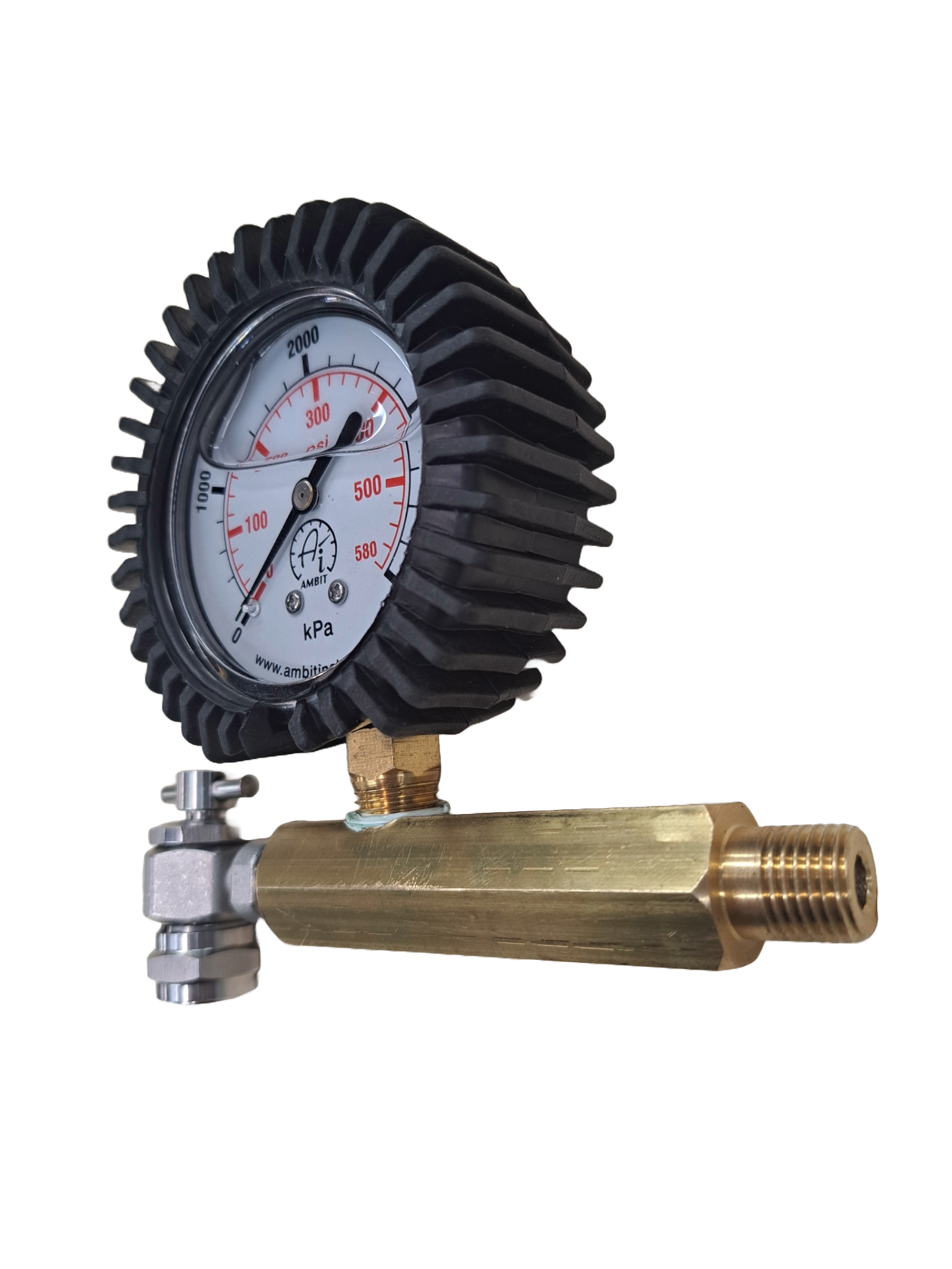 Nitrogen N2 Shock Filling Kit. No Loss chuck. 500psi TurboTorch regulator