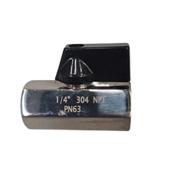 ¼” NPT S304 mini ball valve