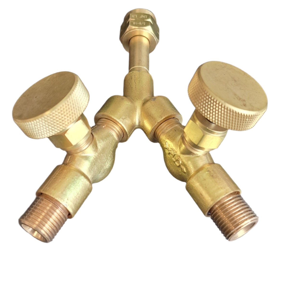 Tee with valves - LH