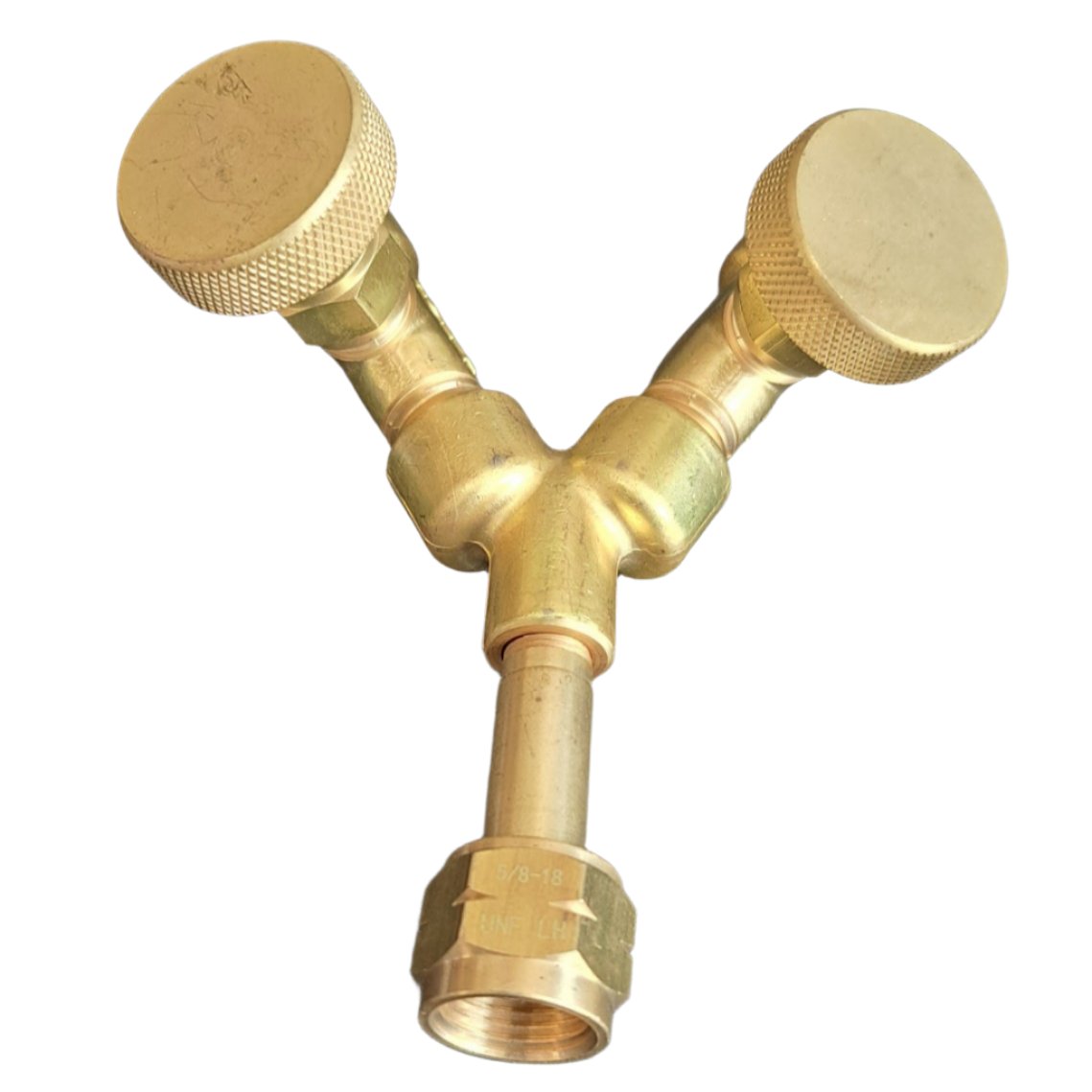 Tee with valves - LH