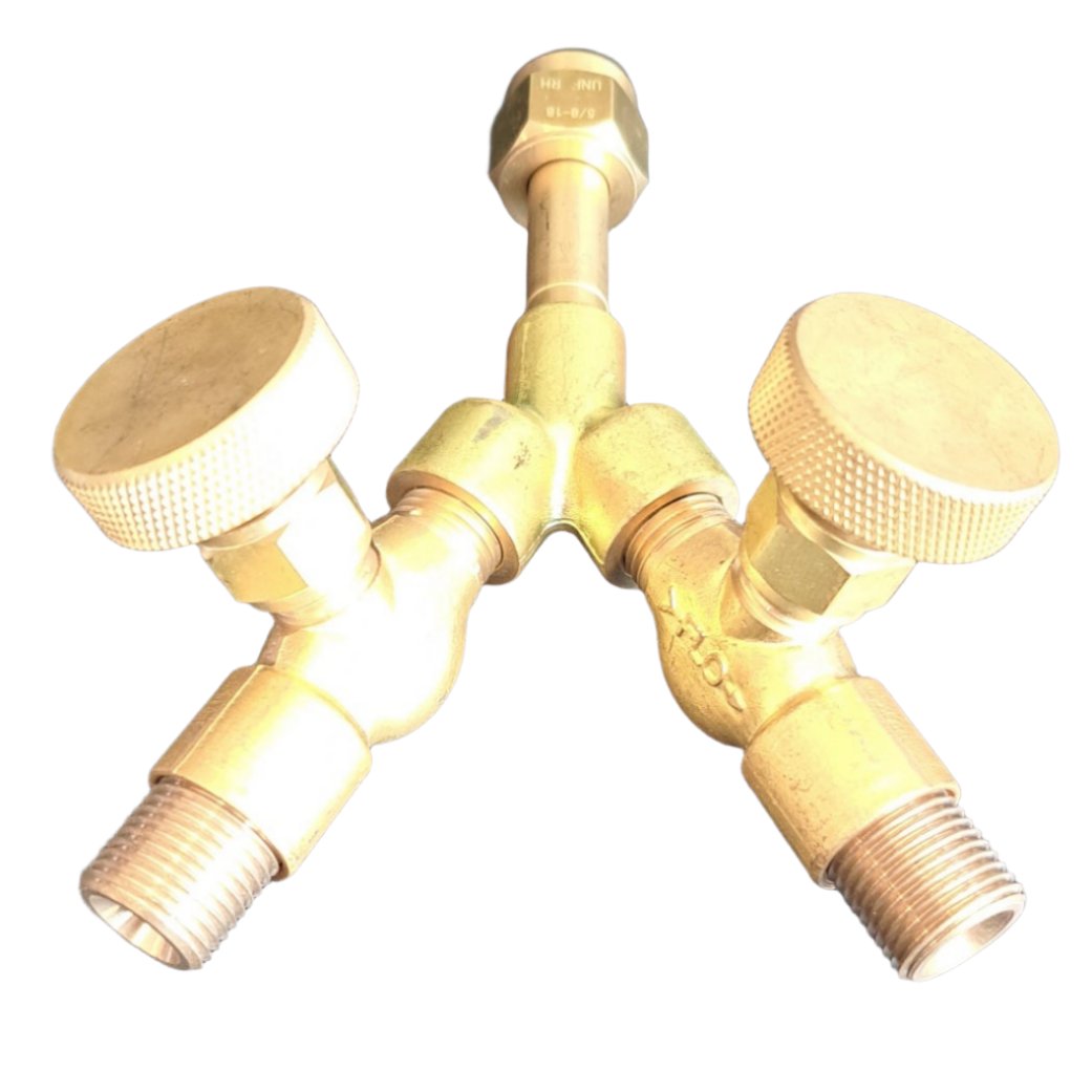 Tee With Valves - RH