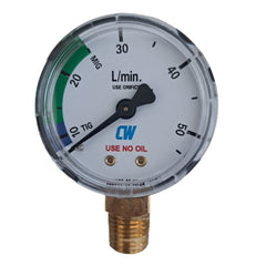 MIG / TIG flow gauge