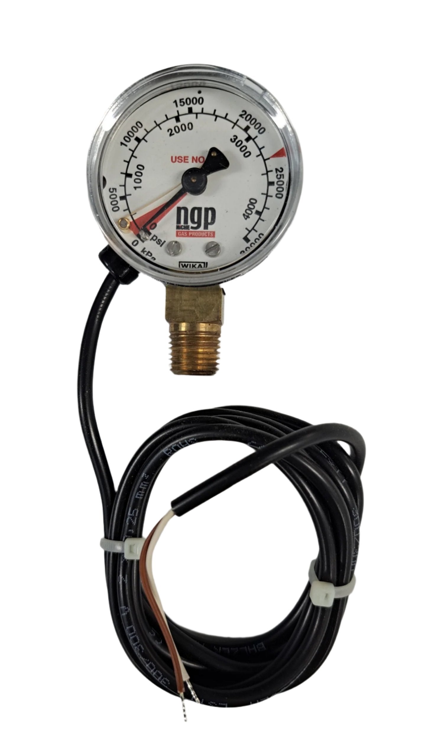 30,000 kPa, set trigger 30 bar contact gauge