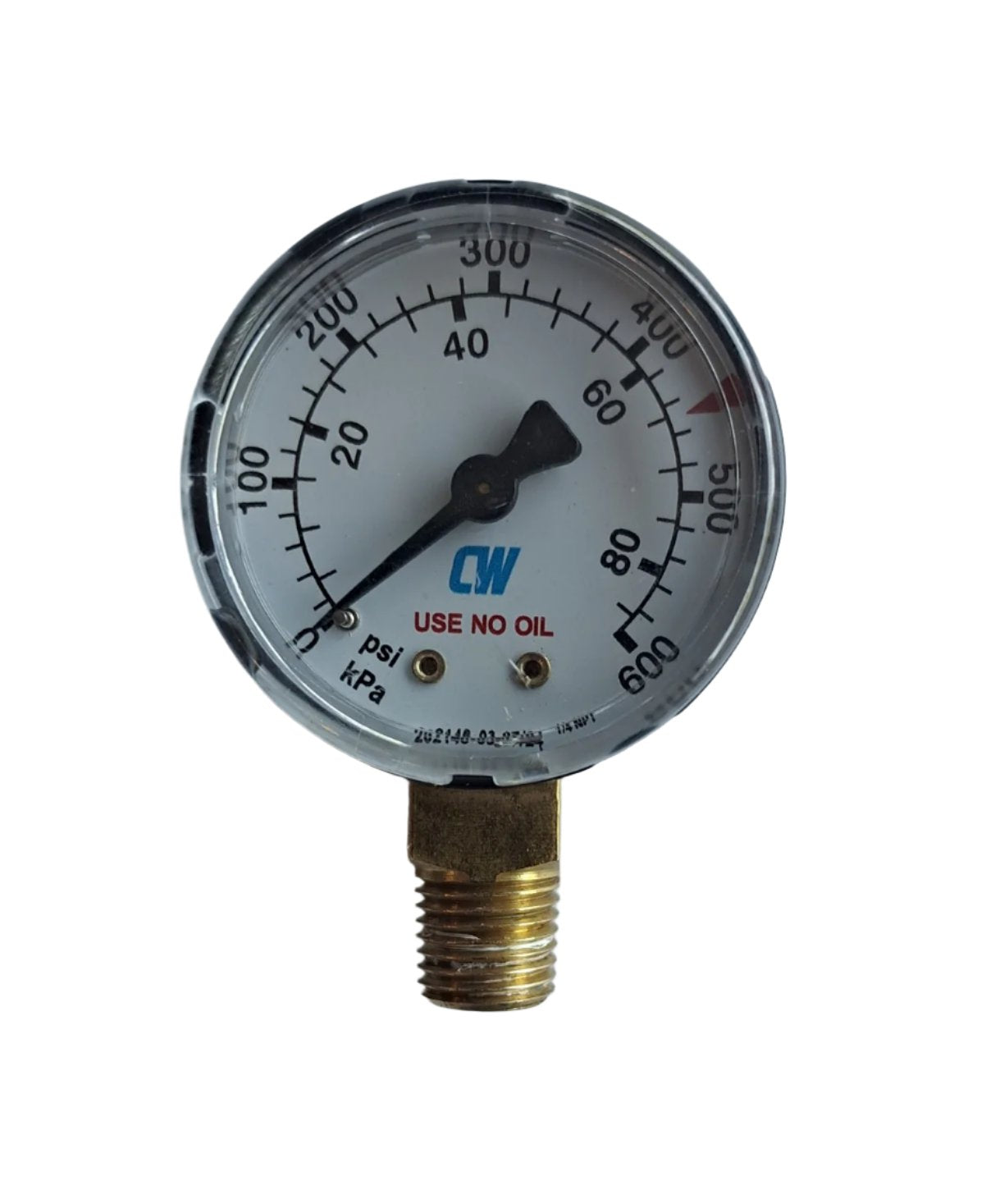 Plain 600 kPa, 0-85 psi