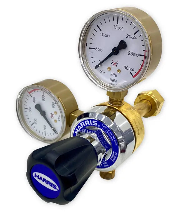 Harris Model 821. For beverage board or cylinder mounting. CO2 & N2 models