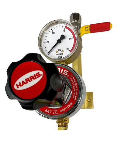 847 Pipeline assembly & regulator - Acetylene