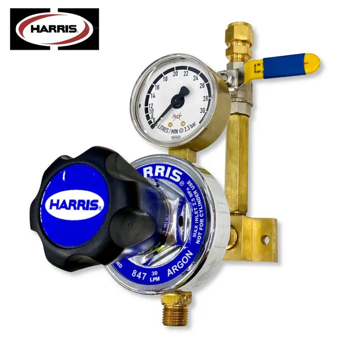 847 Pipeline assembly & regulator - Argon/Argon mix