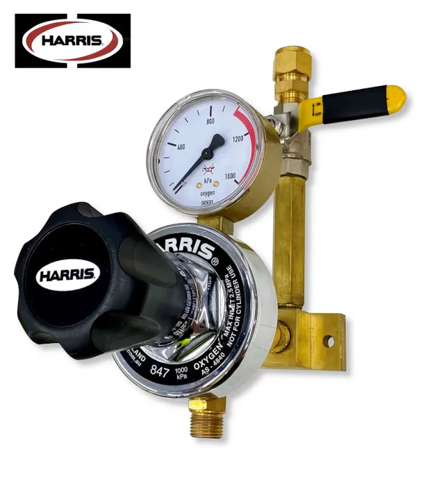 847 Pipeline Assembly & Regulator - Oxygen