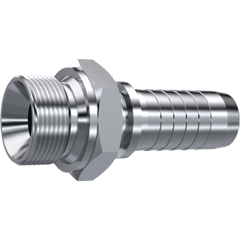 ½" PTFE, 120 bar smoothbore hose with 304L braid