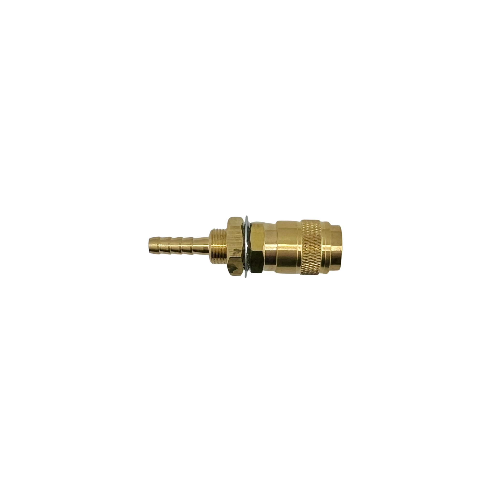 Quick Connector ⅛G + Nut Ø 6 Neutral Colour