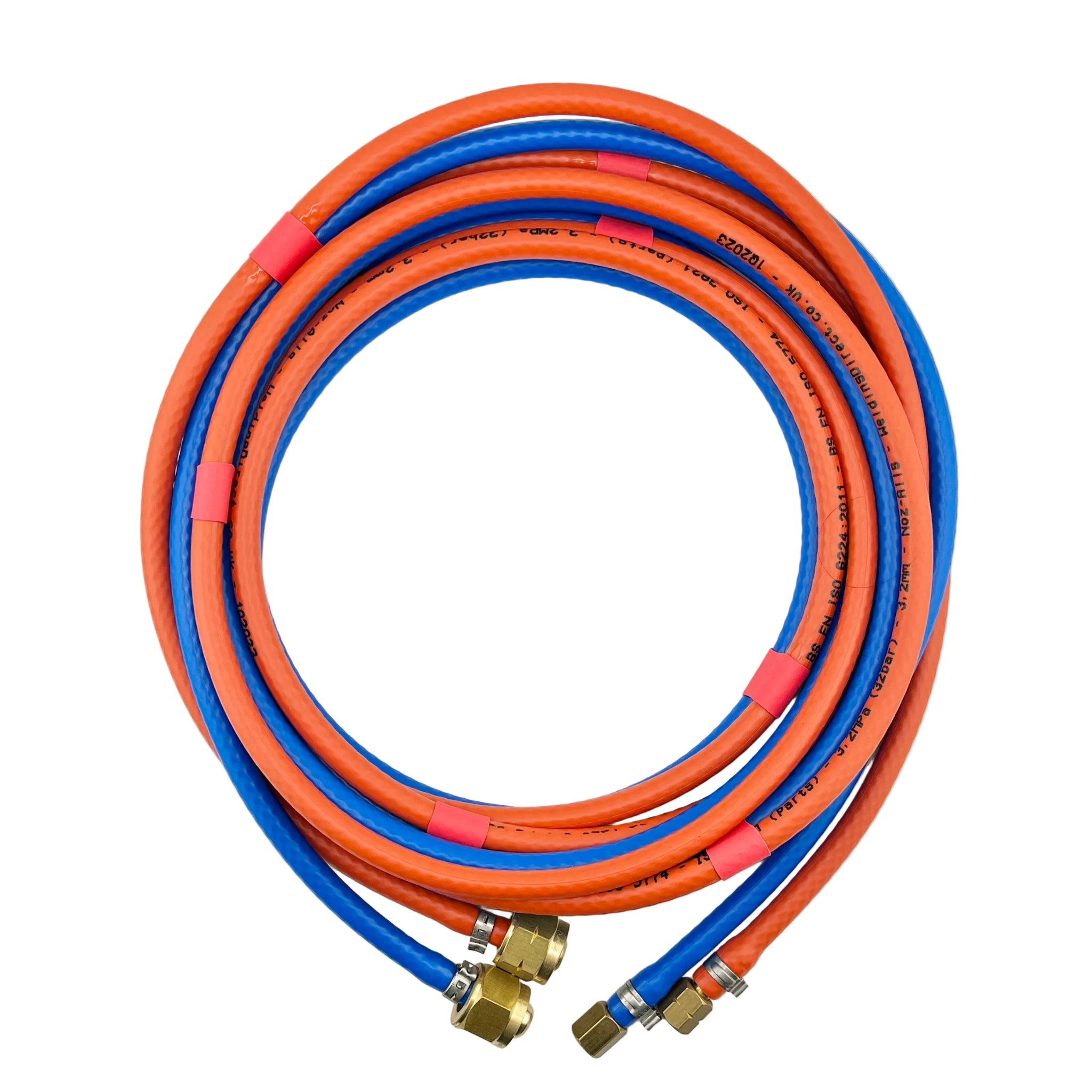 Super Lightweight, Twin 2 or 3 Metre Welding Hose Set (3.2mm ID)