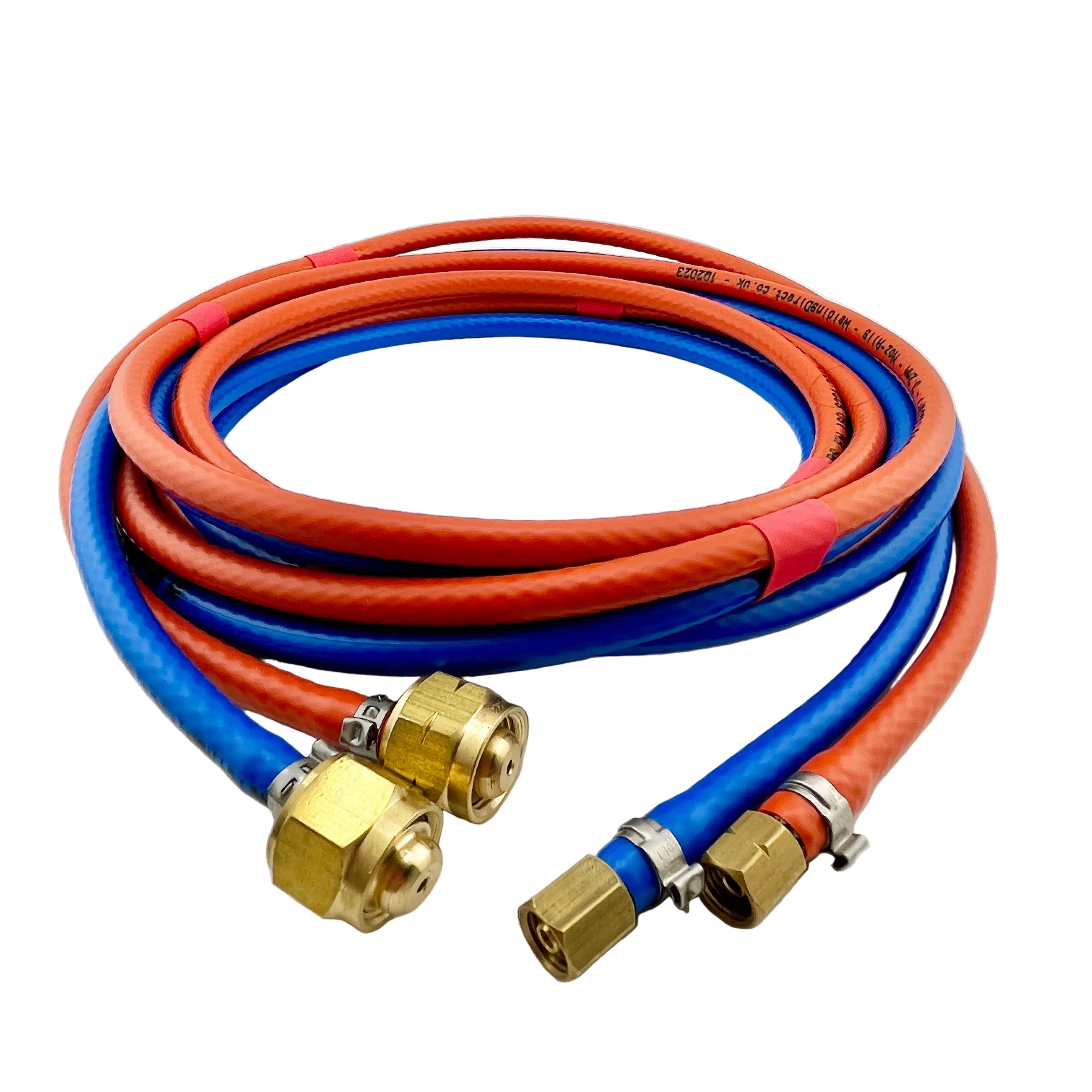 Super lightweight, twin 3 metre welding hose set (3.2mm ID)