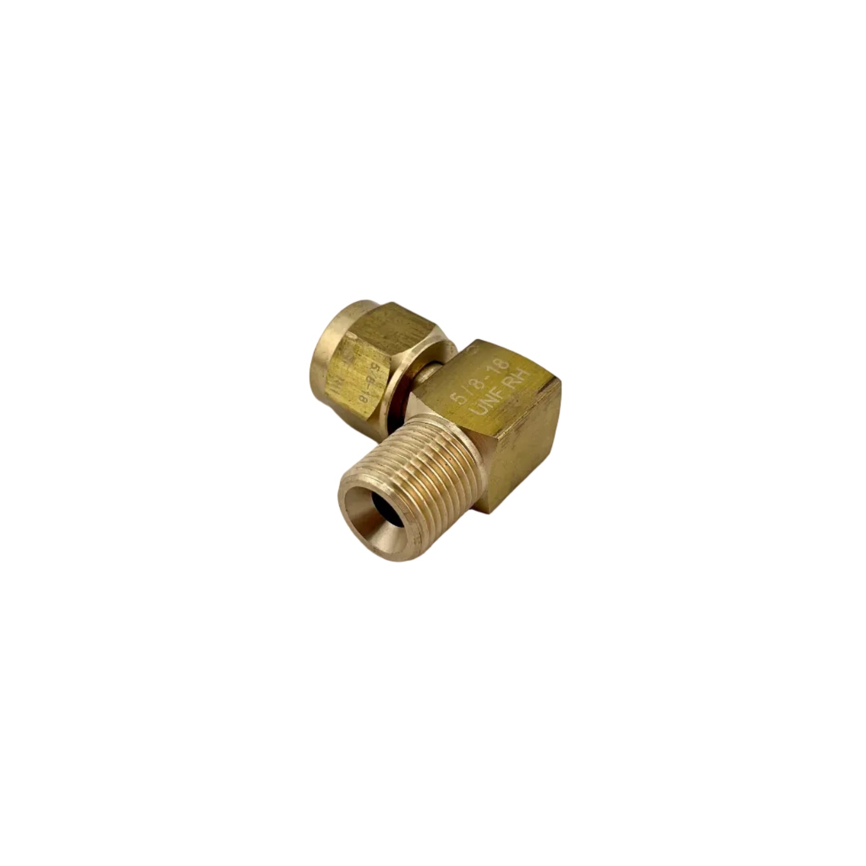 Right angle connector - Oxygen. 5/8