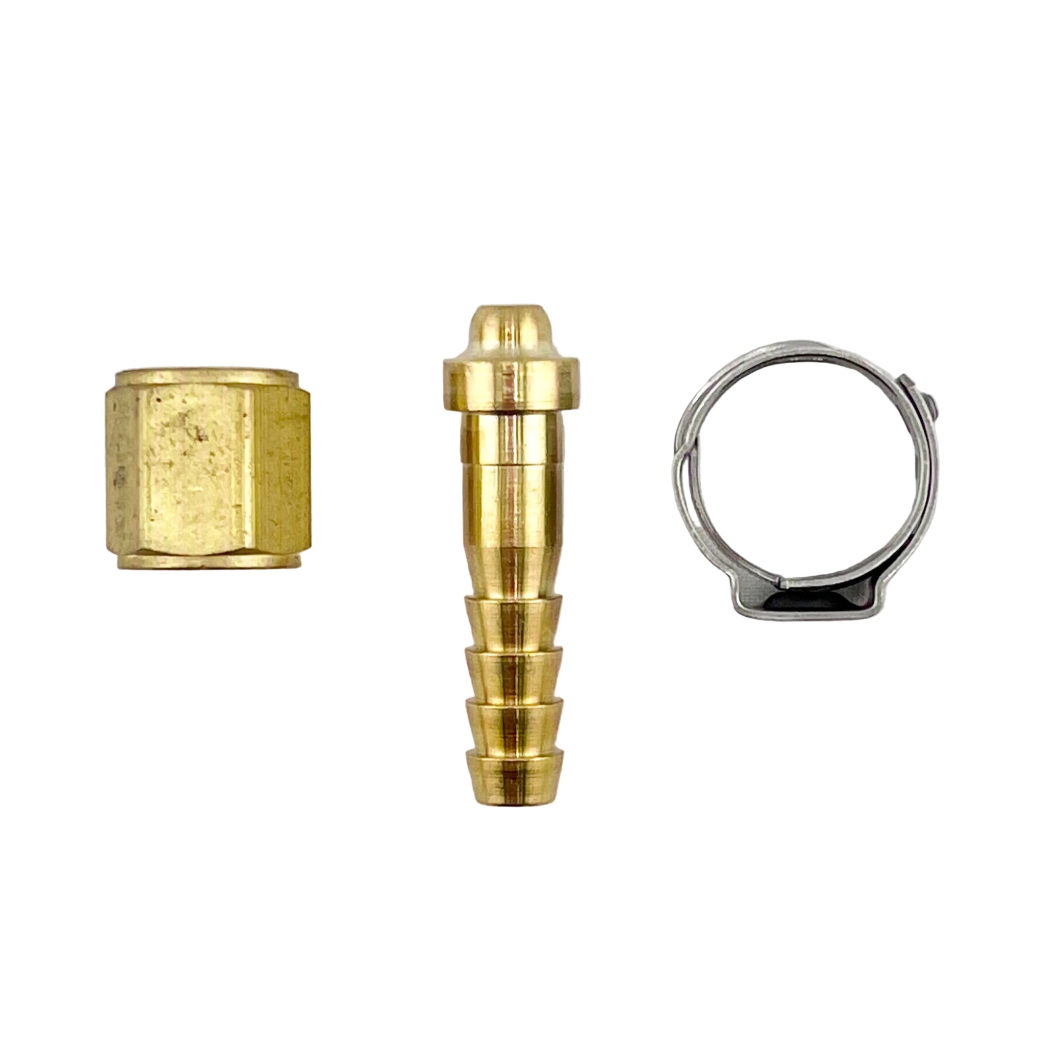 Hose kit, 5mm ID, 3/8-24 RH nut, nipple, ferrule