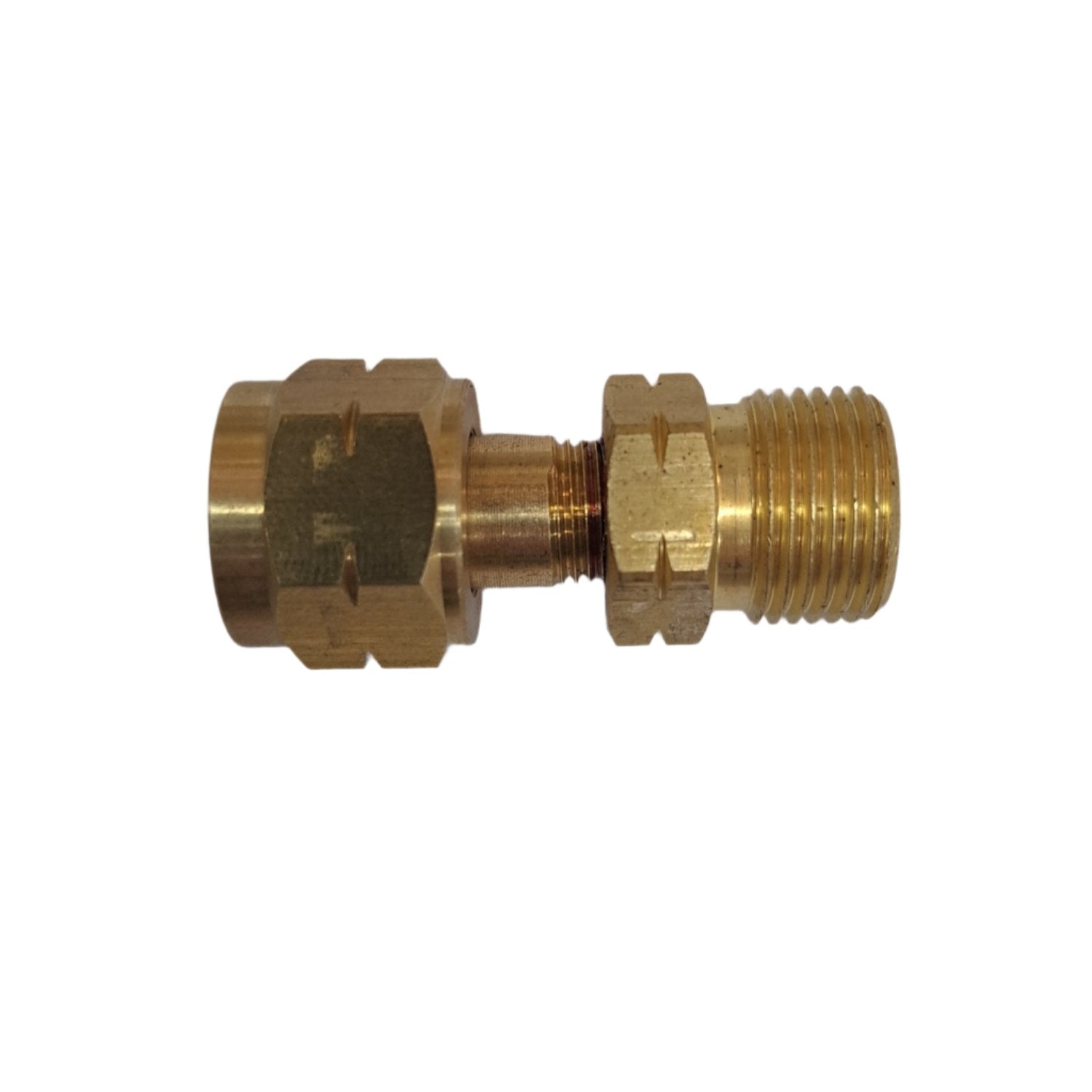 Adaptor, 5/8-18 LH nut to 3/8" BSP LH male