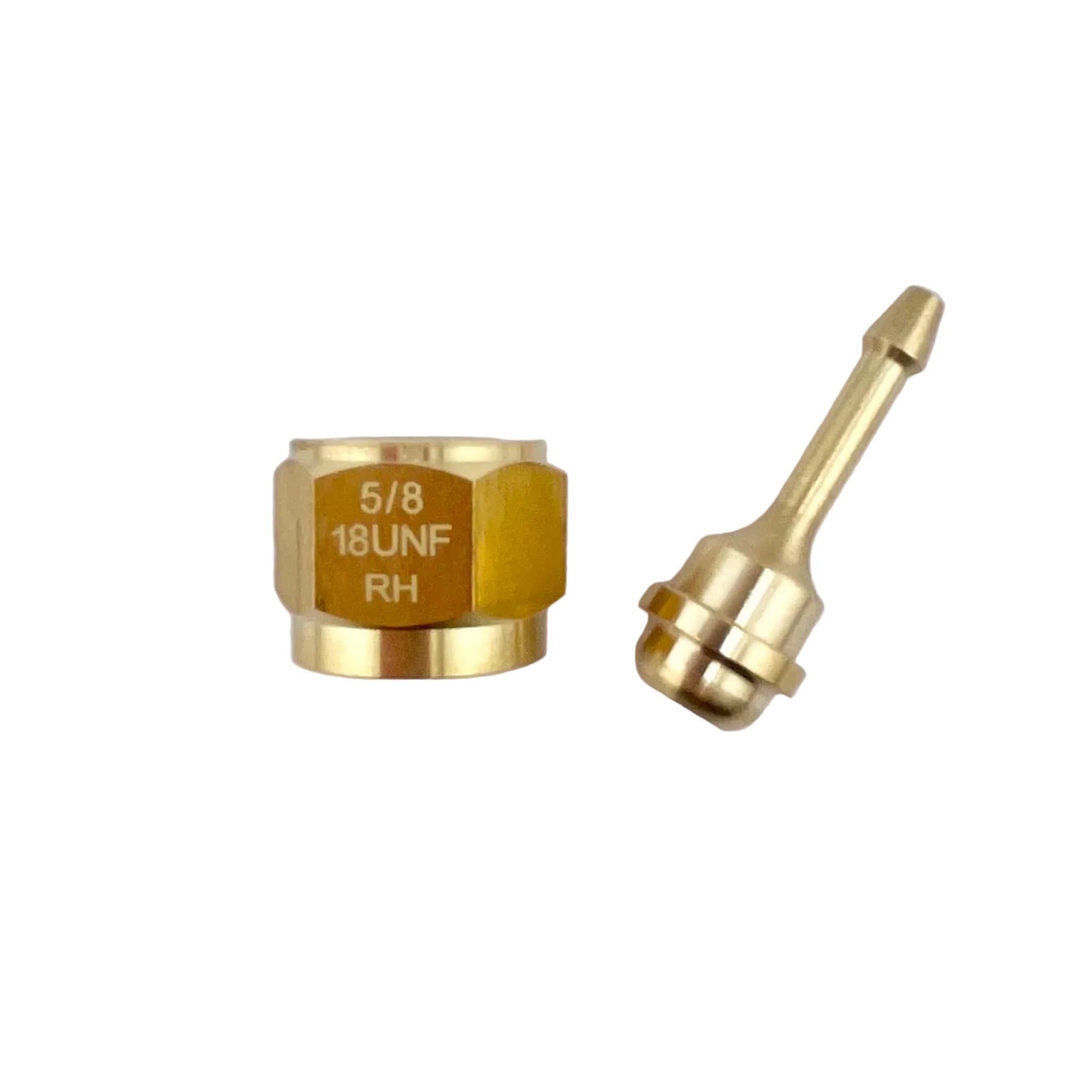 Hose kit, 3mm barb with ⅝″-18 RH nut