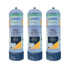 Disposable CO2 Food Grade Gas Cylinder, 2.2L (M10) SGTA