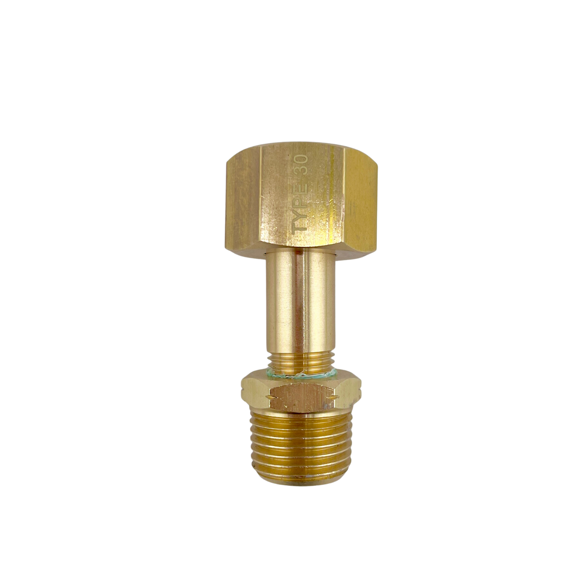 CO2 adaptor: Type 30 to CGA320 male