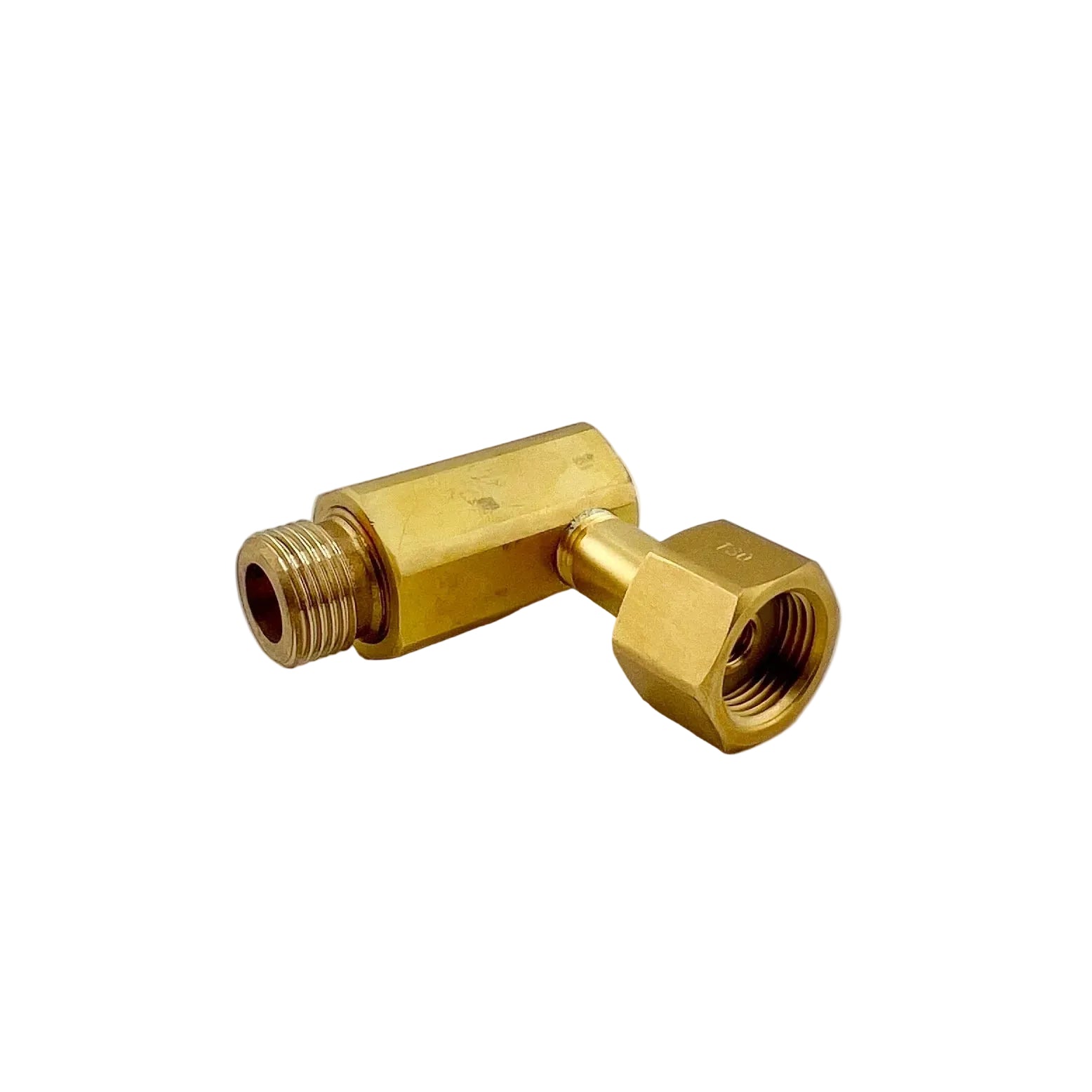 90˚ Cylinder Adaptor - Carbon dioxide, Nitrogen (Type 30)