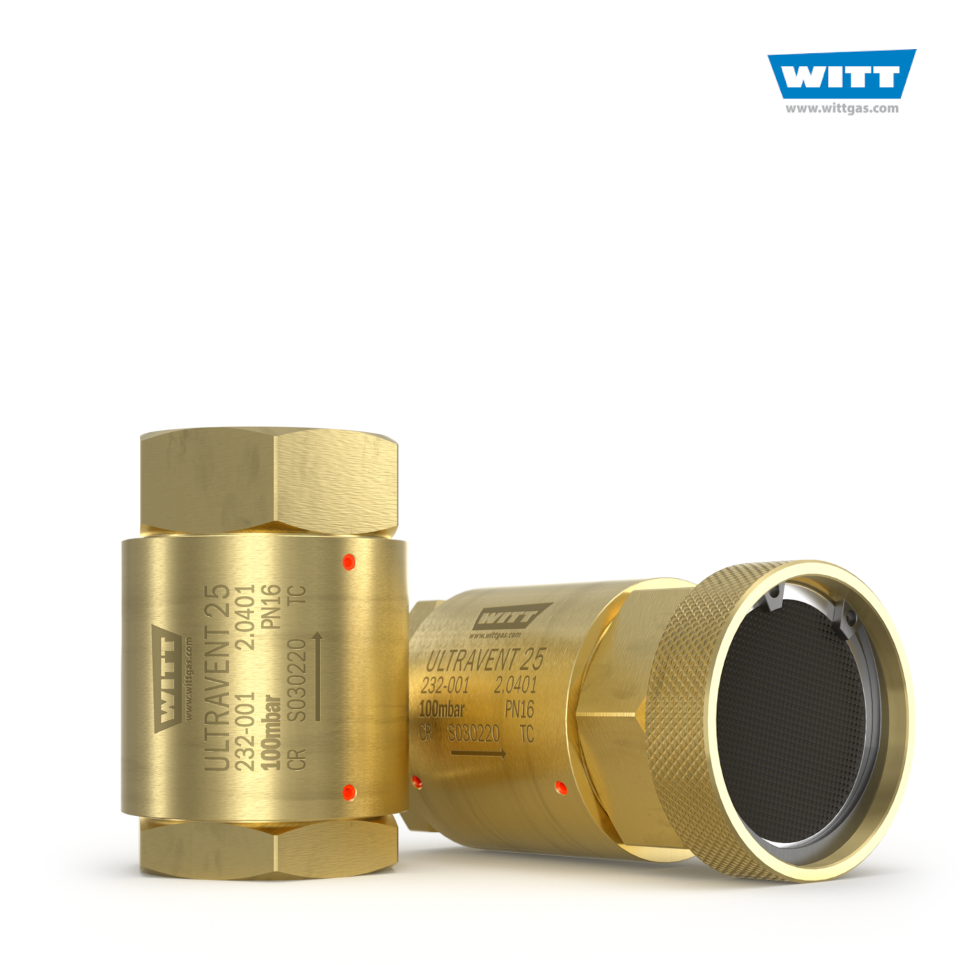 ULTRAVENT 25: G ¾, G 1, ¾″ NPT & 1″ NPT
