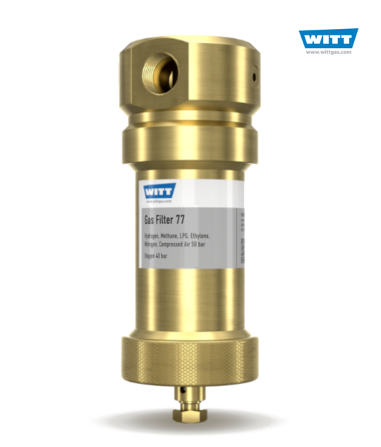 Gas Filter 77: Pipeline, 0.5, 5, 10, 40 & 50µm versions