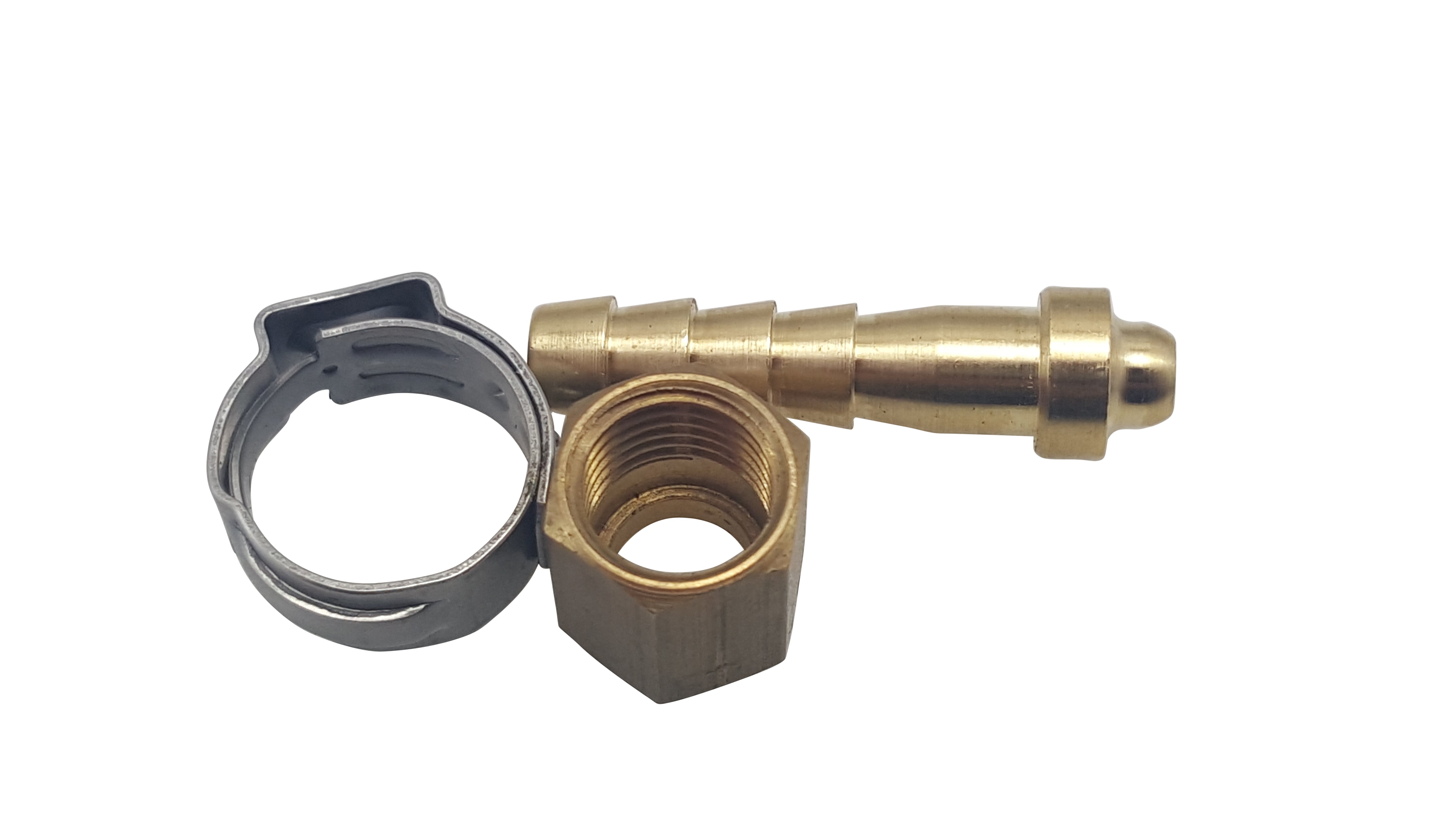 Hose kit, 5mm ID, 3/8-24 RH nut, nipple, ferrule