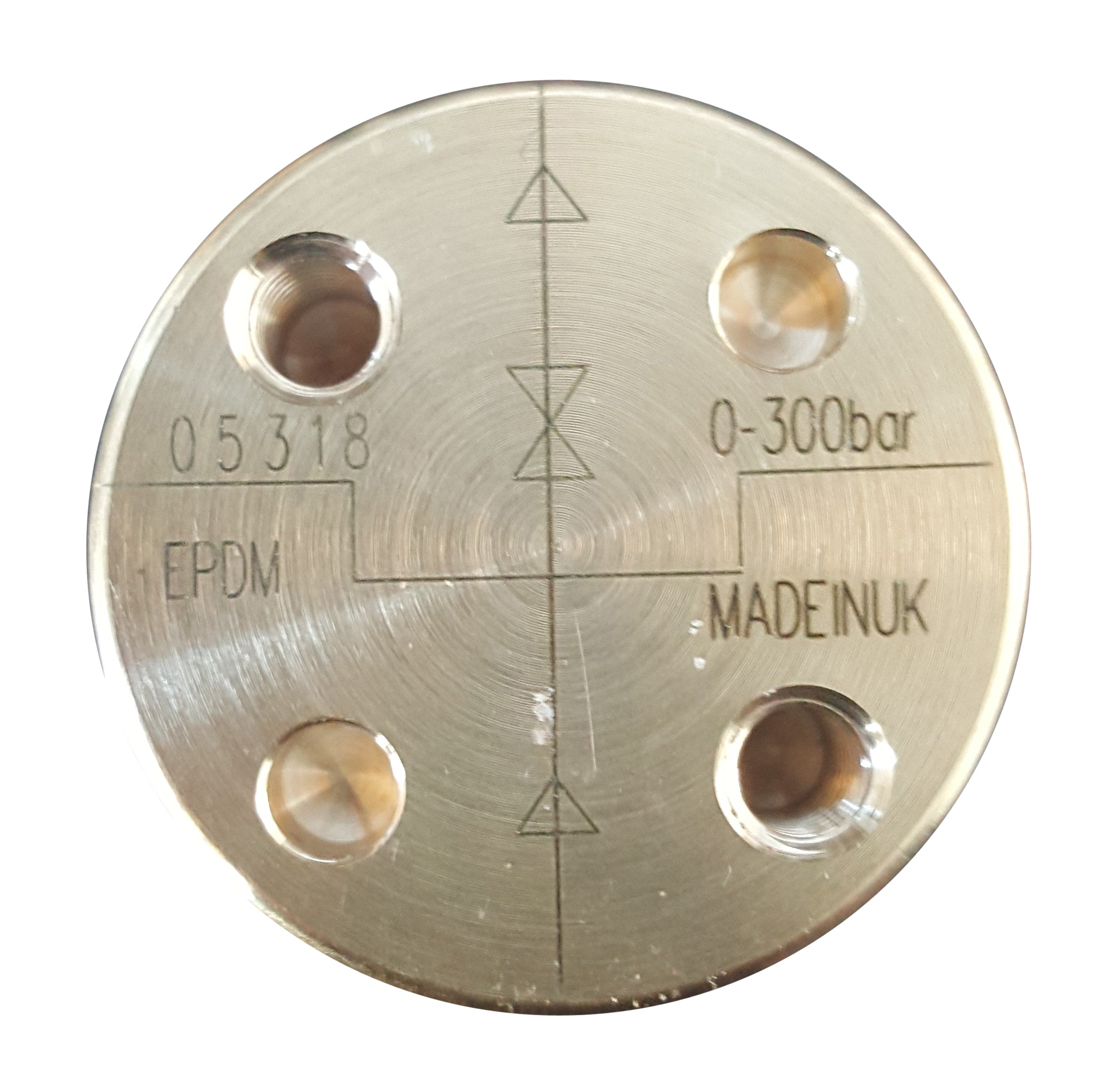 High pressure isolation on/off valve. 5.0 purity