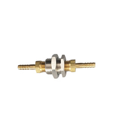 Bulkhead connector, 5mm ID hose - all gases (NGP6152)