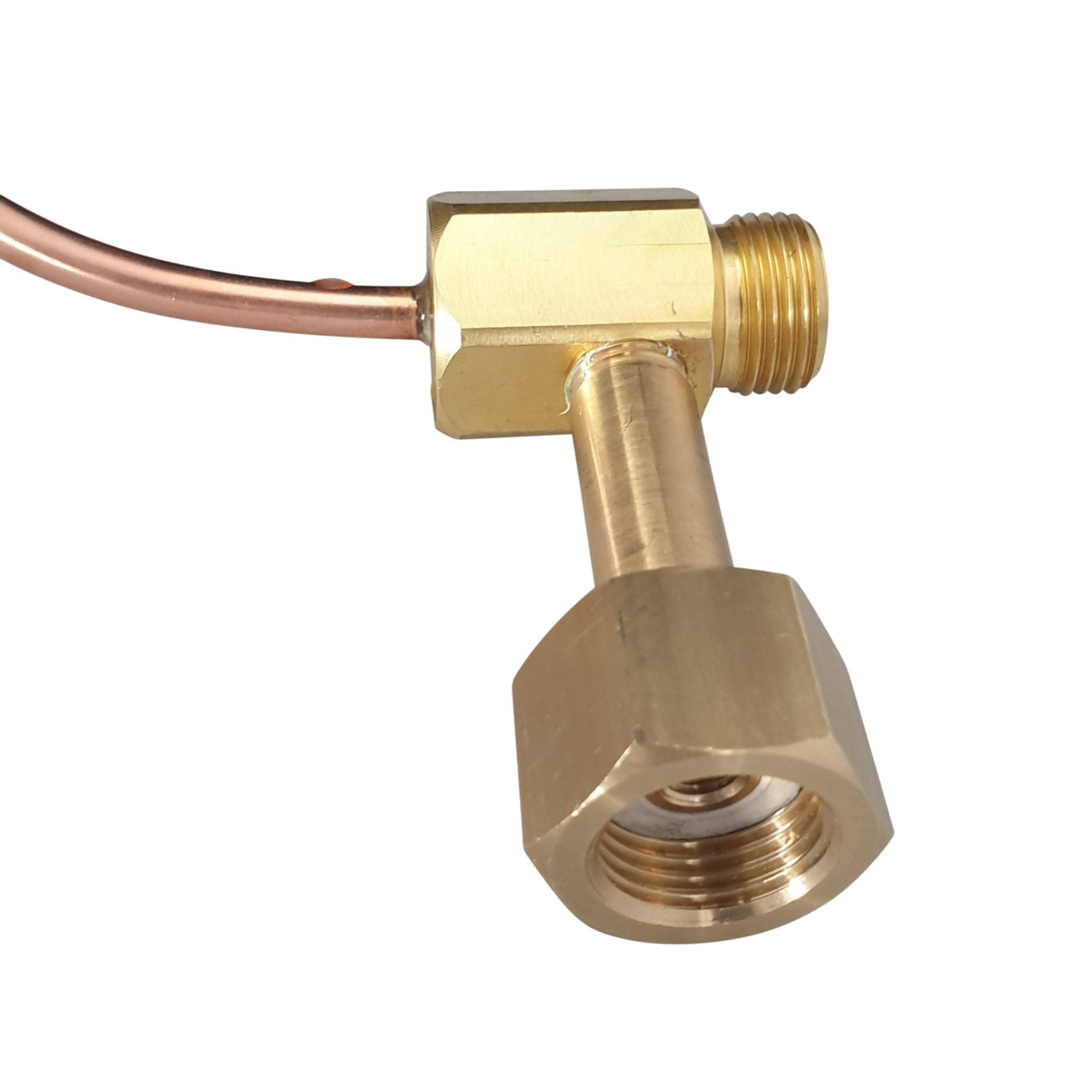 Dual cylinder connector, CO₂ - Type 30