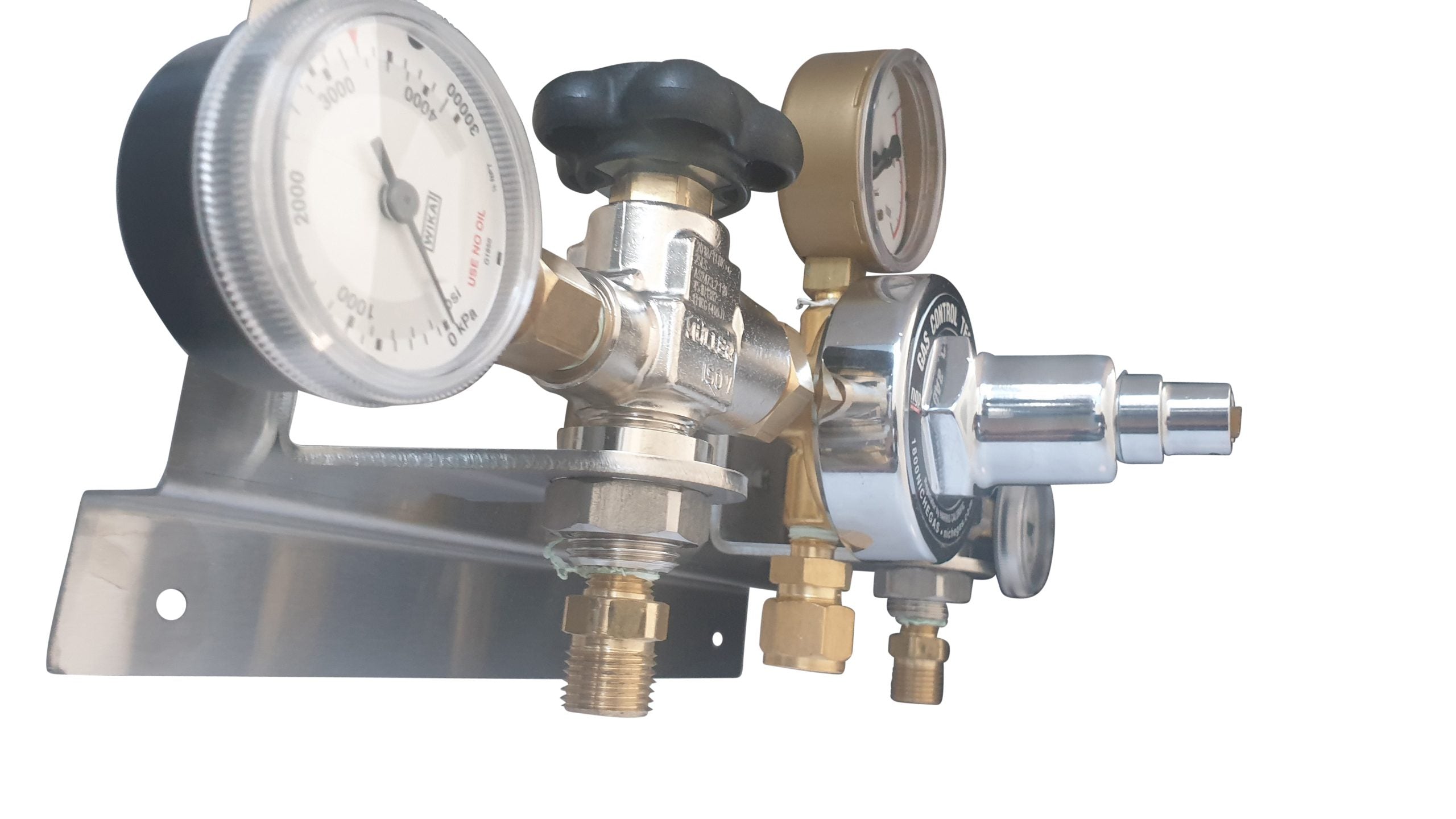 Manual Manifolds for most technical gases