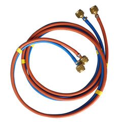 Super lightweight, twin 3 metre welding hose set (3.2mm ID)