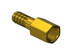 10mm barb to ¼" NPT female