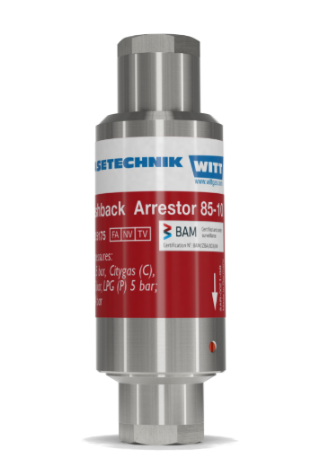 Flashback Arrestor F85-10N-ES. 30Bar O2