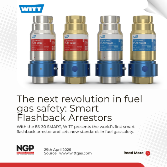 The next revolution in fuel gas safety: Smart Flashback Arrestors