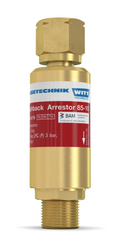 Flashback Arrestor 85-10. 5/8"BSP to 5/8"-18 LH
