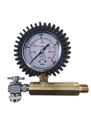 Nitrogen N2 Shock Filling Kit. No Loss chuck. 500psi TurboTorch regulator