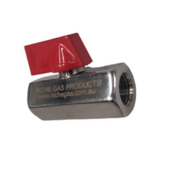 ¼” NPT S304 mini ball valve