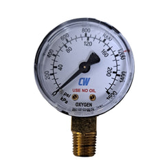 1600 kpa Oxygen gauge