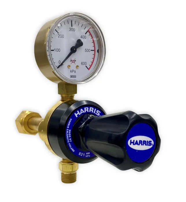 Harris Model 821. For beverage board or cylinder mounting. CO2 & N2 models