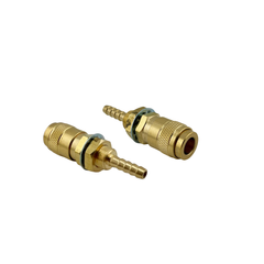 Quick Connector ⅛G + Nut Ø 6 Neutral Colour