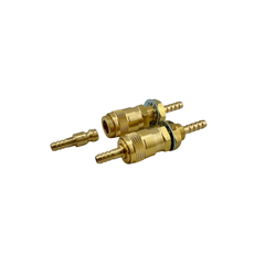 Quick Connector ⅛G + Nut Ø 6 Neutral Colour