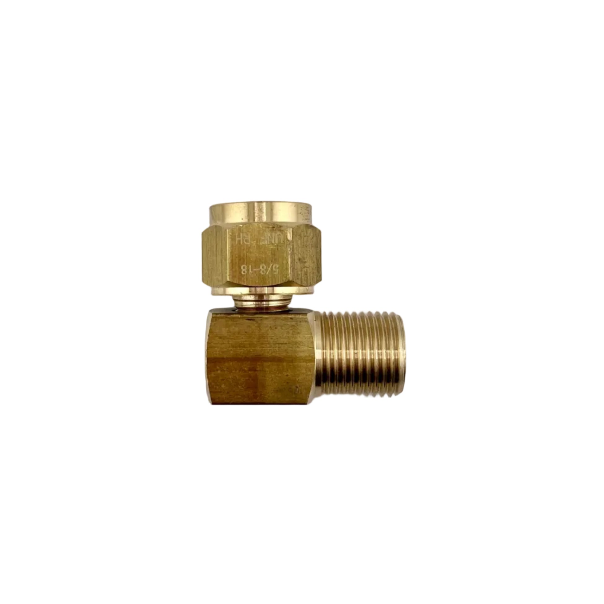 Right angle connector - Oxygen. 5/8
