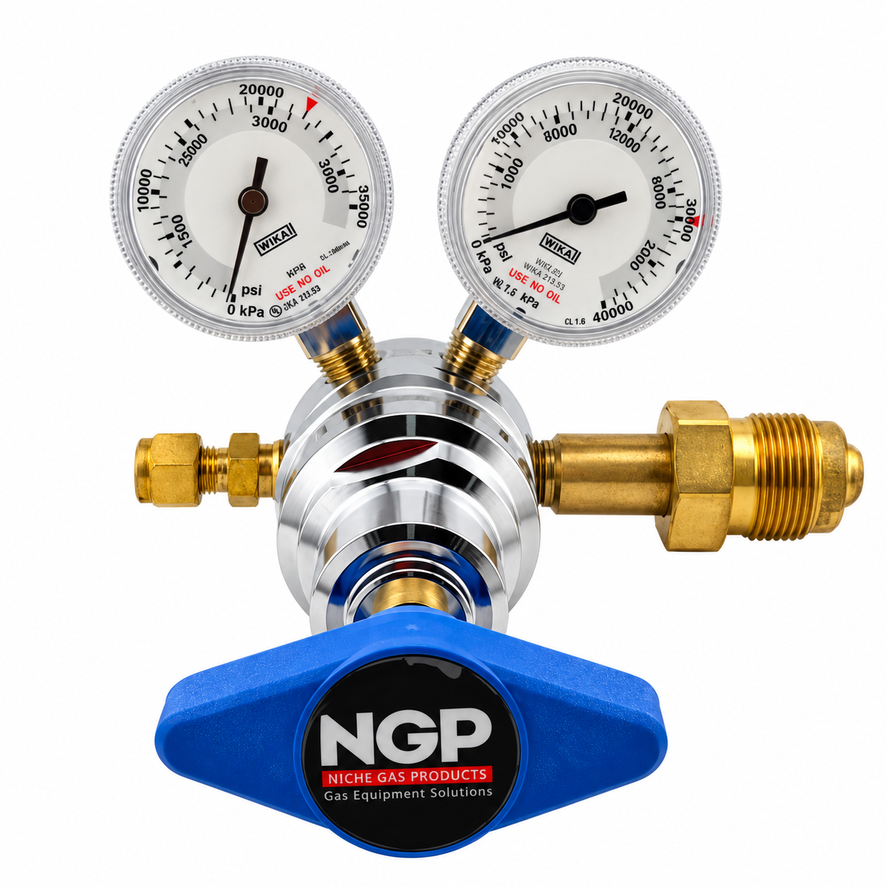 Regulator, HP N₂, 200 bar outlet, Type 51, 4S