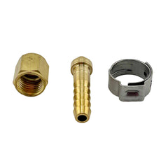 Hose kit, 5mm ID, 3/8-24 RH nut, nipple, ferrule