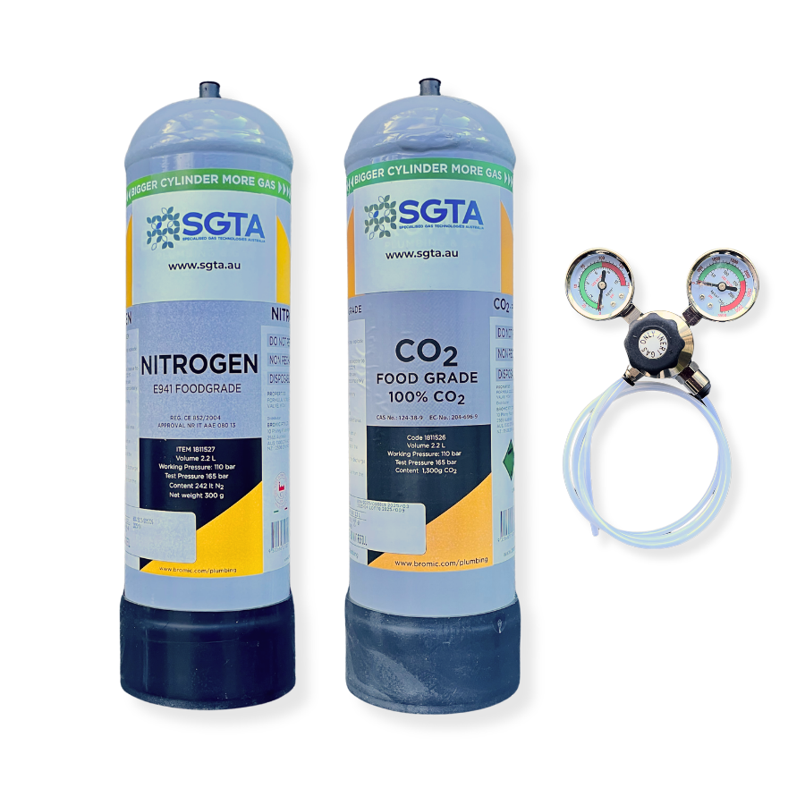 Calibration Kit - With Disposable Gas Cylinders (Nitrogen & Carbon Dioxide)