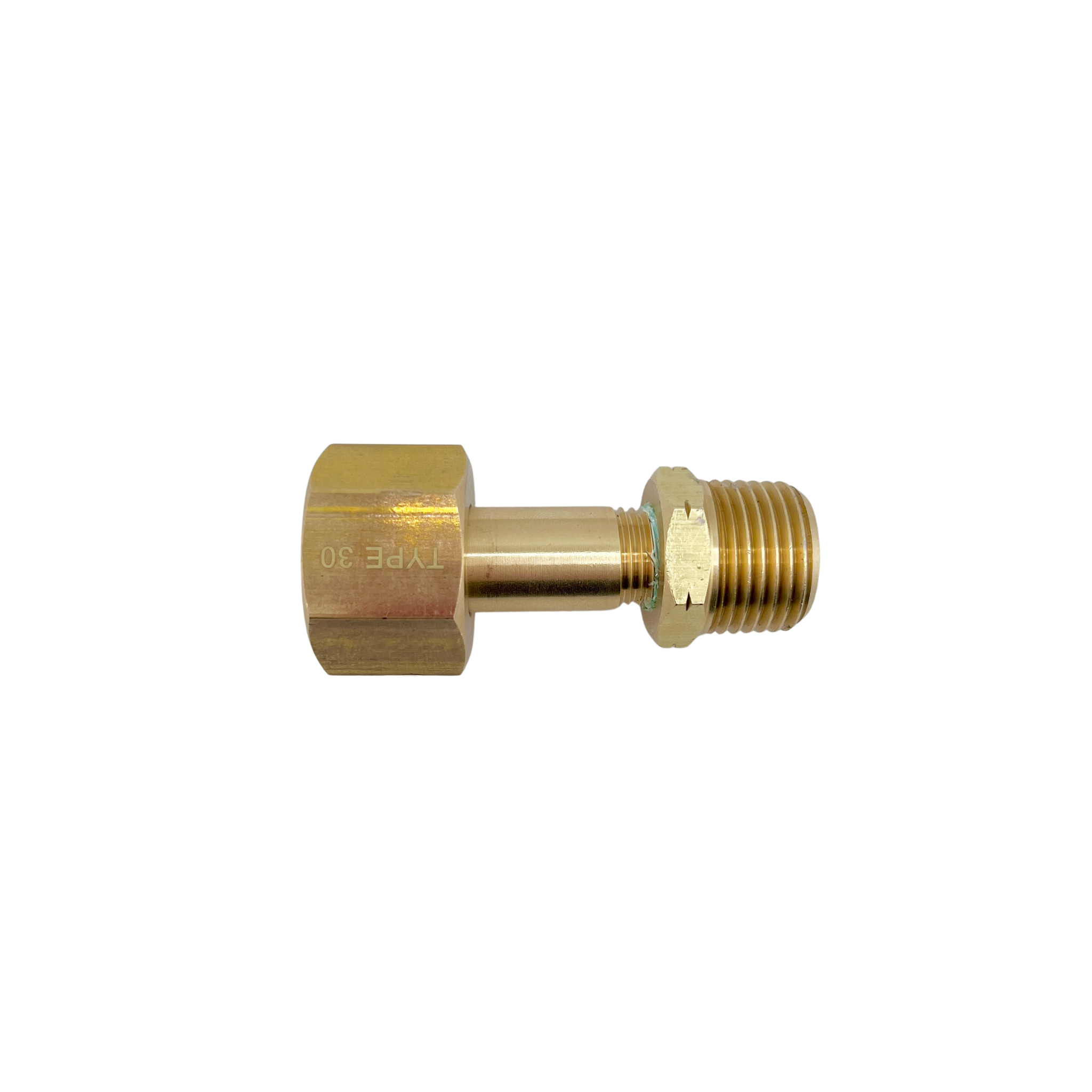 CO2 adaptor: Type 30 to CGA320 male